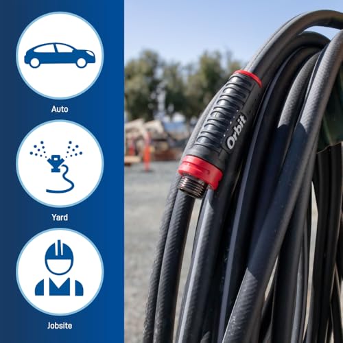 Orbit Pro POLYFUSION Heavy Duty Water Hose (100-Foot x 5/8-Inch) - size: 100 Ft, style: Pro Polyfusion