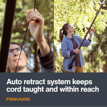 Fiskars 3-14 Ft XtendControl Extendable Pole Saw & Tree Pruner Modular Set - style: 14' Pruner Saw Kit