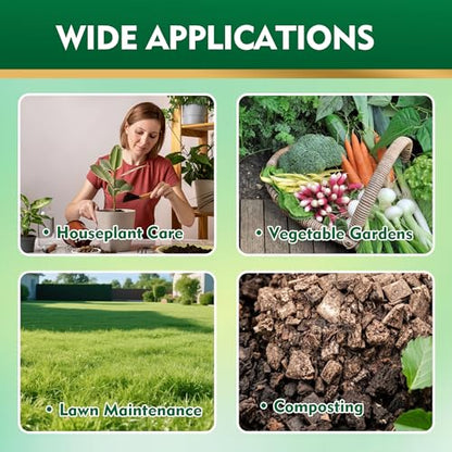 Soil pH Test Kit-125 Soil pH Test Strips (3-9 Range) for Gardens Lawns - color: Soil pH Test Strips