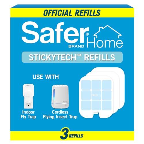Safer Home Flying Insect Trap Official Refills - size: 3 Safer Home Glue Cards