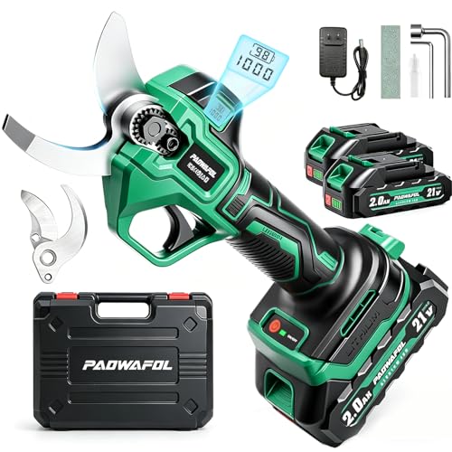 2.5“/63mm Electric Pruning Shears, Upgraded Cordless Electric Scissors - color: P-green
