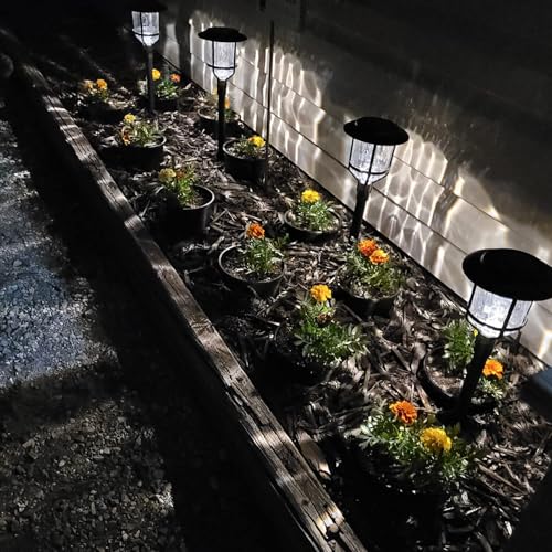 1 Gallon Pots for Plants, 10 Pack Thicken Durable Plastic Nursery Pots - color: Black