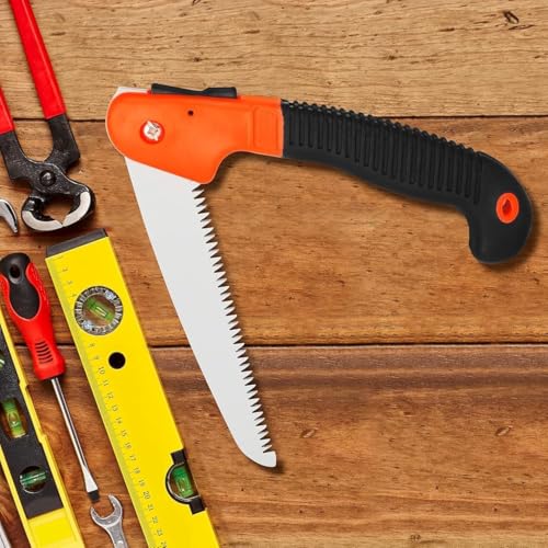 Folding Pruning Saw 7-Inch Rugged Blade Locking Hand Saw
