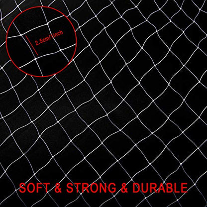 Coolrunner Anti-Bird Netting, 33FT x 16.4FT Bird Net, Nylon Garden Netting