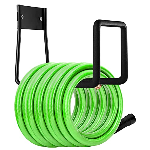 Hose Hanger, Heavy Duty Metal Hose Holder Wall Mount - color: Hose Holder 175 Ft
