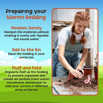 Red Wigglers Composting Worms, 1/2lb Red Worms for Composting for Gardens - size: 1/2lb