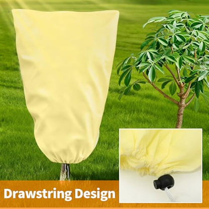 5 Pcs Plant Covers Freeze Protection 23.62 x 31.49 inch