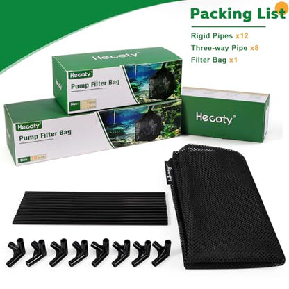 Pond Filter Bag, Pump Barrier Bag - size: 10 inch