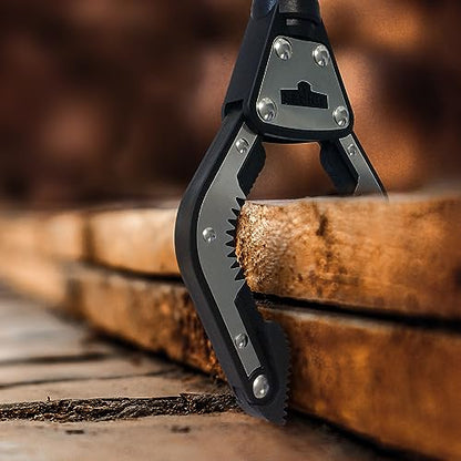 Unger Professional 42.5” Rugged Reacher Grabber Tool with Rotating Head, Outdoor Trash Picker Upper, Heavy Duty Claw Pickup, Durable Litter Yard Clean Up for Twigs, Lawn, and Garden Use