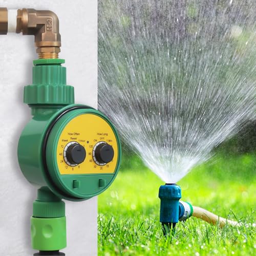 Automatic Water Timer 3/4" Faucet, Outdoor Garden Hose Faucet Timer