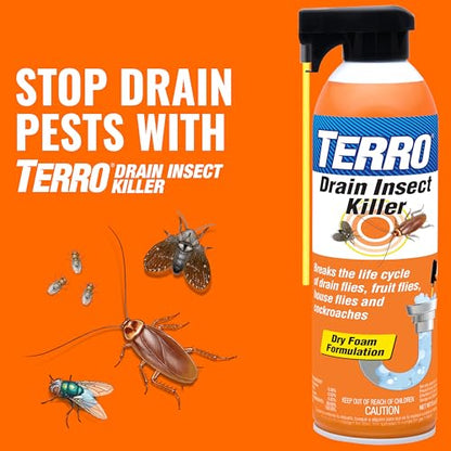 TERRO Fruit Fly Trap Refills, 4 Pack Liquid Bait Replacement for Home - size: 4 Lure Refills