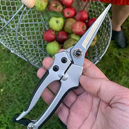 Kings County Tools Hand Gardening and Landscaping Pruner Tool Set | Wet Wood Bypass | Dry Wood Anvil | Flower Cutters | Sharp Japanese Blades | Cast Aluminum Handles | Ergonomic Design for Easy Use - style: Three Pruner Set