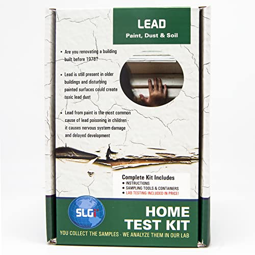 Lead Test Kit in Paint, Dust, or Soil 5PK (5 Bus. Day) Schneider Labs - size: 5 Pack 5 Day