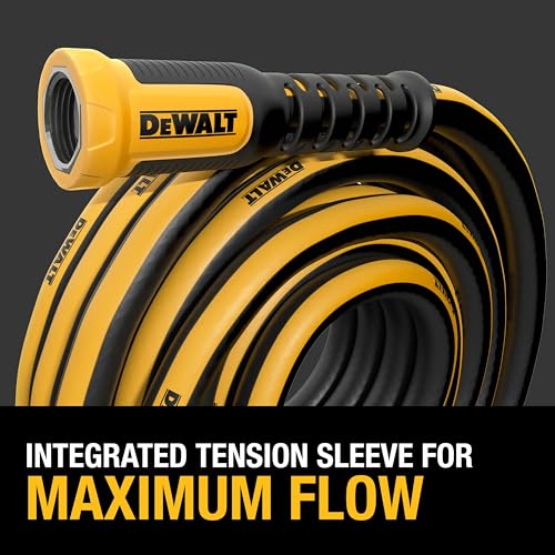 DEWALT Professional Grade Heavy Duty Garden Hose 50 Feet x 5/8 Inch - size: 50 Feet