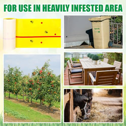 Qualirey 2 Pack Spotted Lanternfly Traps and 2 Rolls Spotted Lantern Fly Tree Tape Mesh Lantern Fly Killer with Jute Rope and Nails Effective Way to Catch Lanternflies and Nymphs Protecting Trees