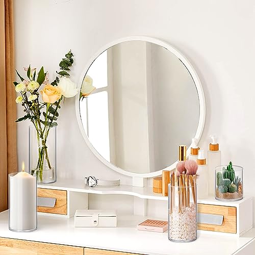 64 Pack Thick Glass Cylinder Vases 4,6,9,12 Inch Tall Clear Flower Vase Hurricane Floating Candle Holder for Table Centerpiece Wedding Home Decor - size: 64 Pack(4,6,9,12)