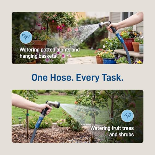 Orbit ExoJacket Heavy Duty Fabric Garden Hose, 50 ft x 5/8 in - 33185 - size: 50 Ft, style: ExoJacket