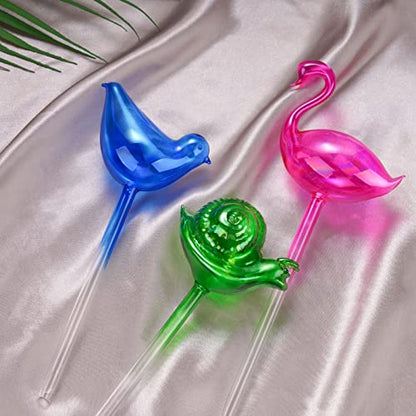 NiHome Spike Self-Watering Bulb 3PCS 10" Iridescent Pearl - color: Animal Tricolor (3 pack)
