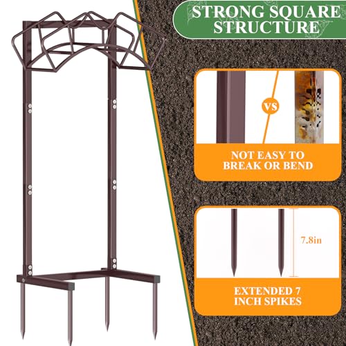 Qatsrin Super Stable Garden Hose Holder, Water Hose Reel holds 160ft Bronze - color: Bronze