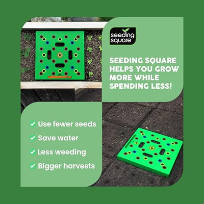 Seeding Square Planting Tool, Seed Planter for Square Foot Gardening Kit