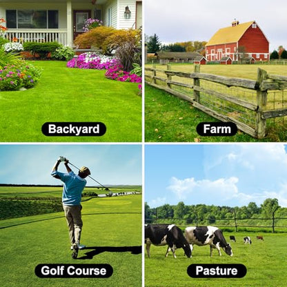 36" x 10" Lawn Leveling Rake, Angled Design Yard Leveler Rake - size: 36 Inch