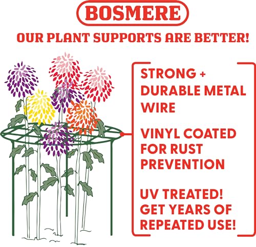 Bosmere 18" Plant Grid with Three 36" Legs, 2-Pack