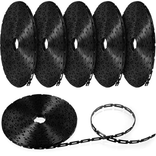 Wesiti 300 Ft Plastic Chain Lock Tree Tie, 1/2 Inch Wide Adjustable - size: 300 ft