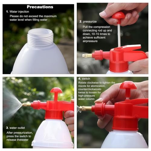800mL Multi Purpose Pressure Sprayer for Water Plant Misting Household Cleaning and Window Wiping Heavy Duty 0 8L Pump Action Spray Bottle