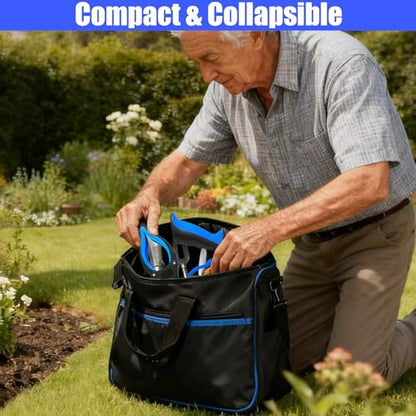 12 Pack 32 Inch Commercial Trash Grabber for Elderly Assist, Foldable - color: Blue