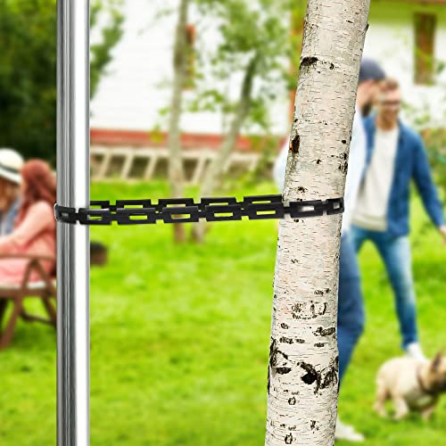 50 Ft Plastic Chain Lock Tree Tie, 1/2" Wide Adjustable Tree Support Straps - color: 1 Pcs