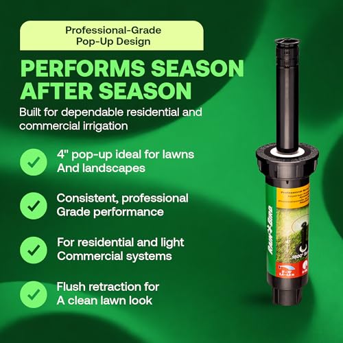 Rain Bird 1804VAN 1800 Series Professional - 4 Inch Pop Up Sprinkler Head - size: 4 Inch
