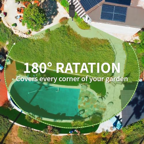 1/2" x 100 FT Heavy Duty Retractable Garden Hose Reel, Grey - color: Grey, size: 1/2" 100 FT