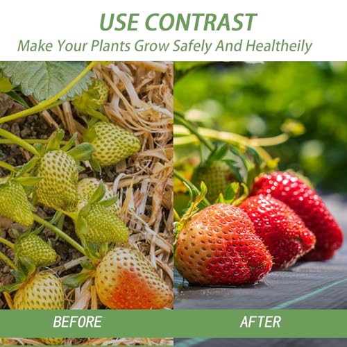 6ft*300ft Landscape Fabric,Weed Barrier Fabric,3.2oz Heavy Duty Weed Blocker Fabric,Weed Contorl for Underlayment,Gardening Weed Mat-Durable,Easy Installation - size: 6ft*300ft