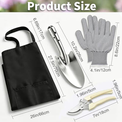 godehone Succulent Care Tools Set, 5 PCS Indoor Plant Gardening Kit - style: Black-2