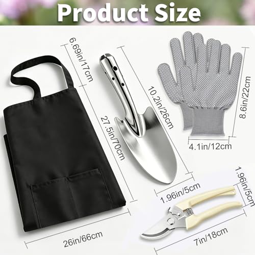 godehone Succulent Care Tools Set, 5 PCS Indoor Plant Gardening Kit - style: Black-2