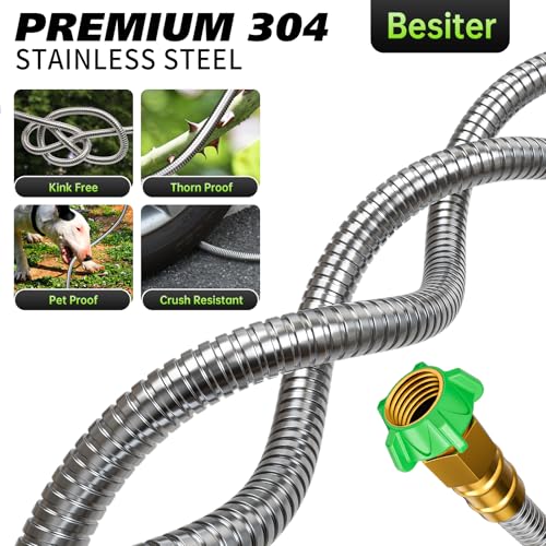 Short Garden Hose 2 ft, Female to Female Connector, Water Hose for Reel - size: 2FT