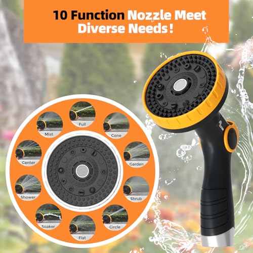 Retractable Garden Hose Reel 1/2 in x65 ft， Wall Mounted Hose Reel - color: Gray, size: 1/2"x65 ft