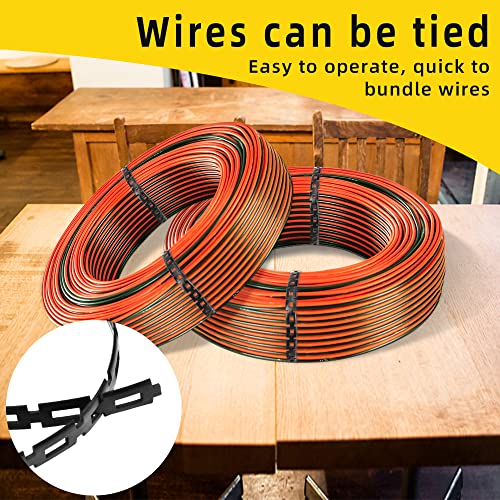 50 Ft Plastic Chain Lock Tree Tie, 1/2" Wide Adjustable Tree Support Straps - color: 1 Pcs