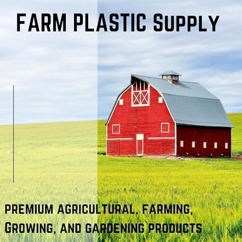 Farm Plastic Supply 100% Biodegradable Erosion Control Blanket - Straw/Coconut Straw Garden and Landscape Cover, Straw Blanket, Erosion Control (8' x 112.5') - size: 8' x 112.5'