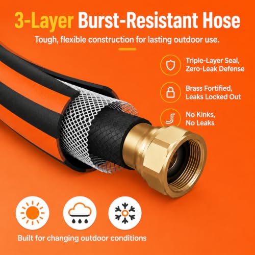Retractable Garden Hose Reel, 130FT Wall Mounted Auto Rewind Water Hose Reel with 180° Swivel Bracket, Any Length Lock, Kink-Free Hose Guide, Multi-Pattern Spray Nozzle for Yard, Lawn & Outdoor - size: 130 FT