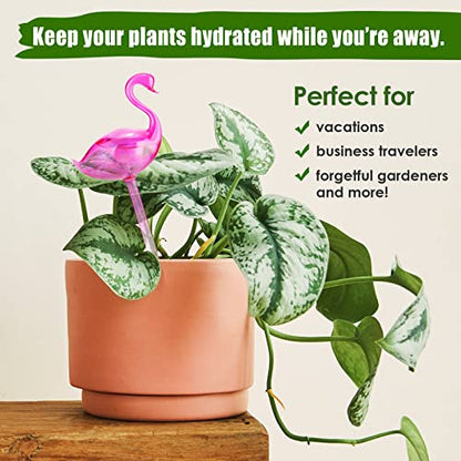 NiHome Spike Self-Watering Bulb 3PCS 10" Iridescent Pearl - color: Animal Tricolor (3 pack)