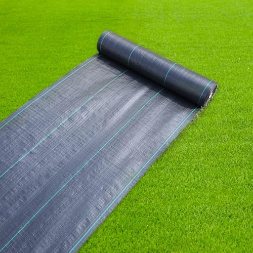 Weed Barrier Landscape Fabric 3.2oz Weed Barrier Fabric 3ft x 300ft Landscaping Fabric, Garden Weed Fabric for Gardening - size: 3.2oz-3x300ft