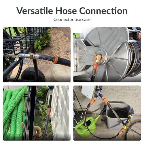 Giraffe Tools Garden Hose 5/8", 5ft Short Garden Hose - size: 5FT Male to Female