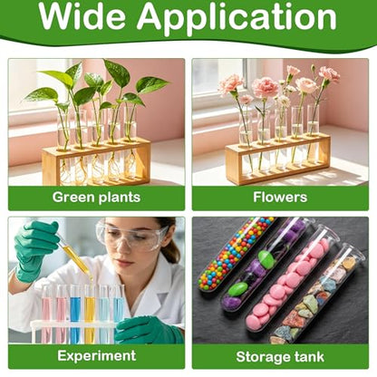 Test Tubes for Plants 16 Pack 20ml Acrylic Tubes