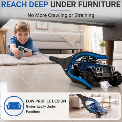 Grabber Reacher Tool - 32” Extra Long Foldable Gripper and Reaching Tool - color: 1-pack