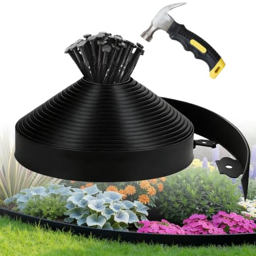 Kryonix 4 in x 200 ft Landscape Edging with Stakes - size: 4IN x 200FT