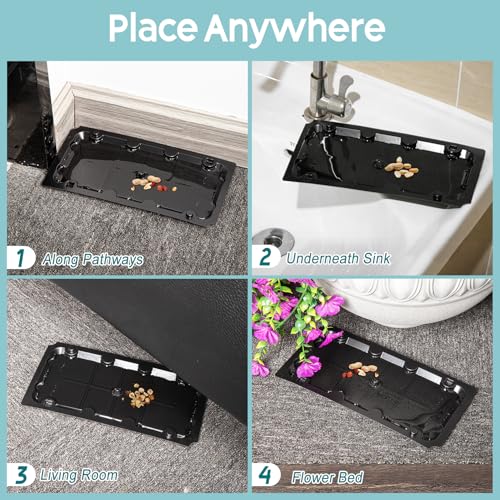 10 Pack Sticky Glue Mouse Trap Rat Trap Indoor for Home and Rats, Snake - size: 10Pack