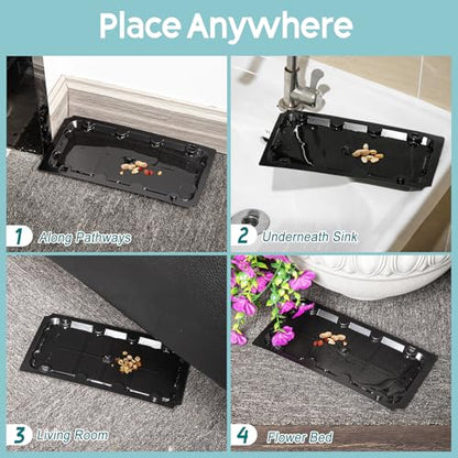 10 Pack Sticky Glue Mouse Trap Rat Trap Indoor for Home and Rats, Snake - size: 10Pack
