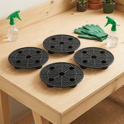 Plant Risers Outdoor Pots, Durable Planter Stand w/ Pot Feet