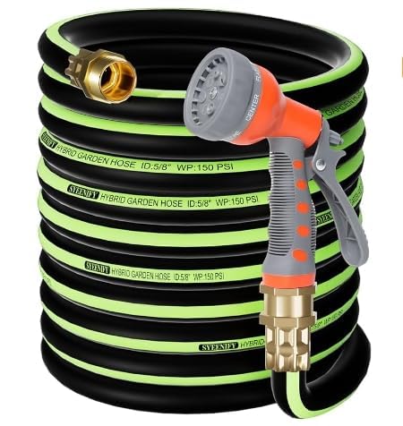 Garden Leader Hose 5/8 in. x 6 ft Short Water Hose Male/Female - size: 6FT